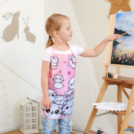 Apron Children's Ethel "Lovely Cats", 49 x 39 cm-3