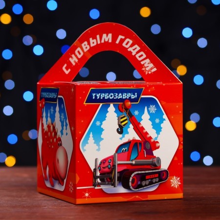 Gift box "Turbosaurs", large cube, 12 x 12 x 12 cm-3