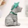 Pigpine "Puppy in the cap" gray 24x18x16cm