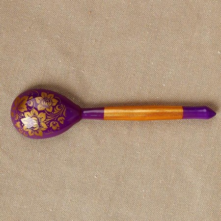 Spoon "Golden Kudrina", 14.7 × 3.5 cm, mix-6