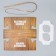 Capcake box, confectionery packaging, 2 cells to the "best", 16 x 8 x 10 cm