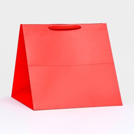 Packet for cake, 40 x 40 x 40cm, red-1