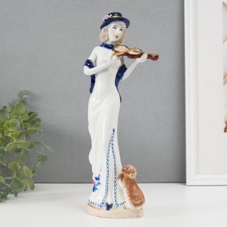 Souvenir ceramics "violin" 29.5x10.8x6.5 cm