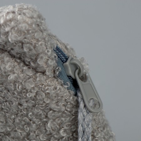 Soft bag "cat". The color is gray-3