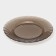 Glass Dessert Ocean Eclipse, D = 19.6 cm, brown color