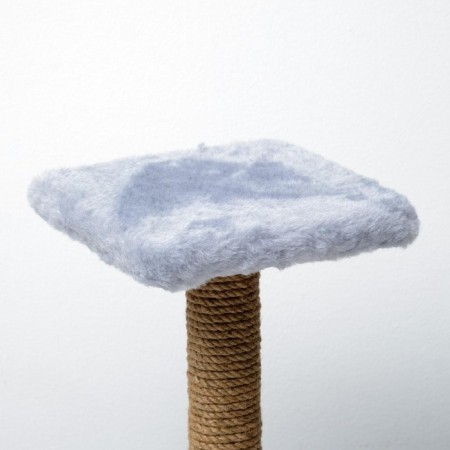 The claw of "shelf" with a stand, 30 x 30 x 40 cm, jute, gray-3