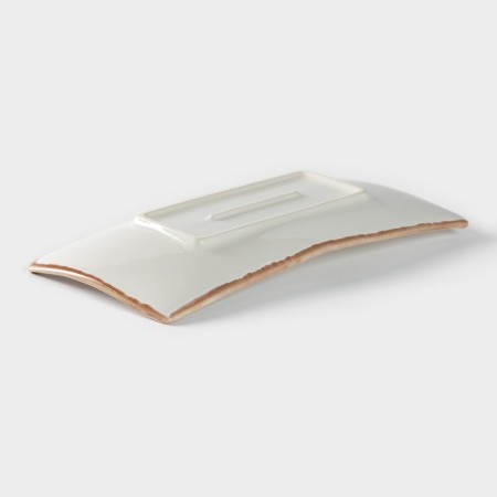 Punto Bianca sushi dish, 27.5 × 14 cm-2