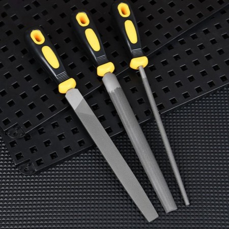 Deli DL352083 files set, rubberized handle, instr. steel T12, 3 pcs-2