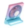 Portable fan YS2202B, 500 mAh, 3 modes, input Micro-USB, wire, cold gradient