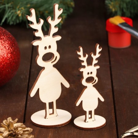 Set for creativity "Deer", 2pcs, 130 x 50, 90 x 33 mm-1