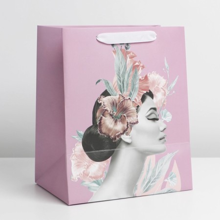 Gift package laminated with a plastic window, packaging, Lily, 30.5 x 25 x 17.5 cm-4