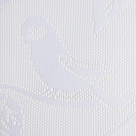 Tulle to the kitchen without curtain tape, 170x150 cm, white color, 100% polyester-1