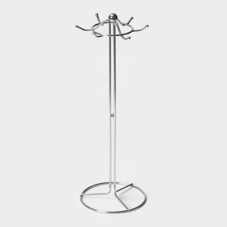 Circle kitchen forces stand, 40 cm, silver color