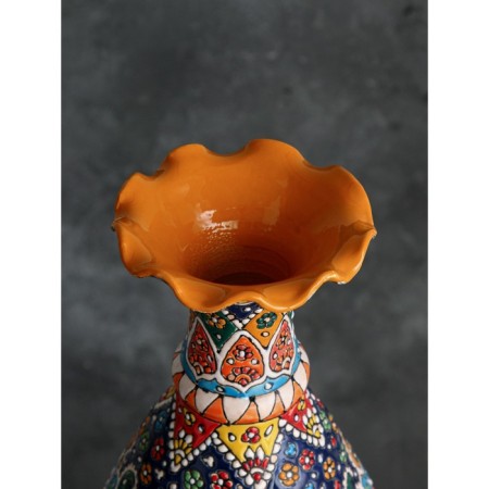 Floor Vase Persia, 44 cm, ceramics, mix, Iran-1
