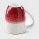 Porcelain shade "Cosmos", 400 ml, red color