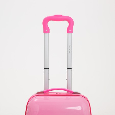 Small suitcase 16 "on lightning, pink color-3