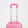 Small suitcase 16 "on lightning, pink color