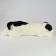 Soft toy "Dog", 50 cm, black and white color