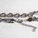 Necklace "Golden chain" braid, silver color, 45 cm