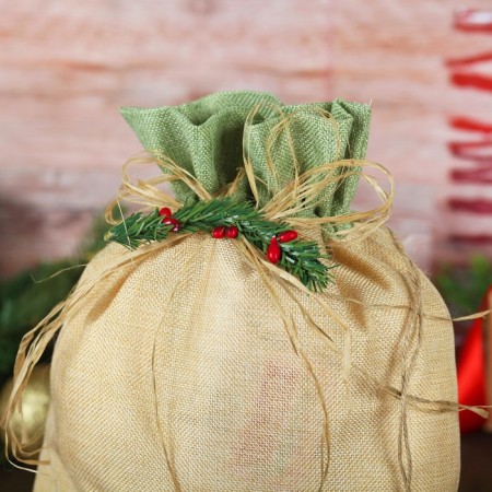 Gift bag, on ties, 30 × 40 cm-1