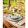 Dining plate luminarc diwali granite, d = 25 cm, glass ceramic, gray