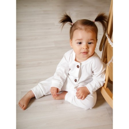 Kemovitson on buttons for children's fashion, height 62 cm, dairy color-3