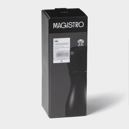 Mill for spices Magistro Softline, 16.5 cm, black color-4