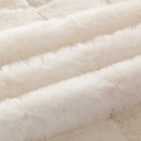 Madeline bedspread, size 160x220 cm, white color-4