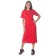Female dress w.w.f.h., size 44, red color