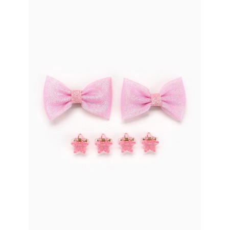Hair bow 2 pcs, Krabi "Milot", 8 x 12.5 cm-1