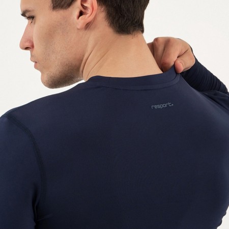 Rashgard male with DL. sleeve, basic, size XL (52), blue color-2