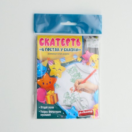 Directory tablecloth, a single children's “Visiting a fairy tale”, 110 × 150 cm-3