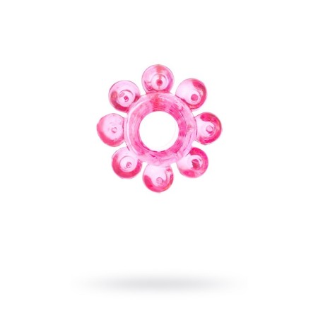 Toyfa erection ring on penis, tp, pink color