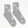 Women's socks "bears", gray color, size 23-25