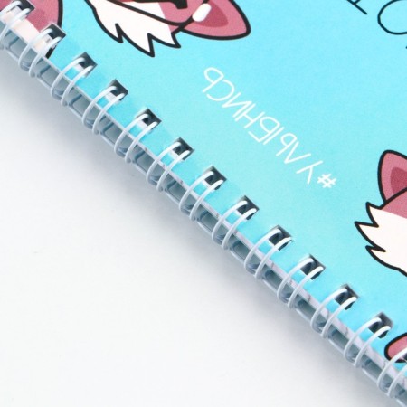 Notepad A5, 40 l. Cardboard cover. "Raccoon"-3