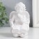 Polystone souvenir "Snowty Angel with the book" MIX 9.5x7.5x6.5 cm