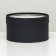 Gift box "Black" black, hooked with a window, 18 x 10 cm