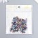 Beads for creativity plastic "rough ball of gasoline color" set 10 grams d = 0.6 cm