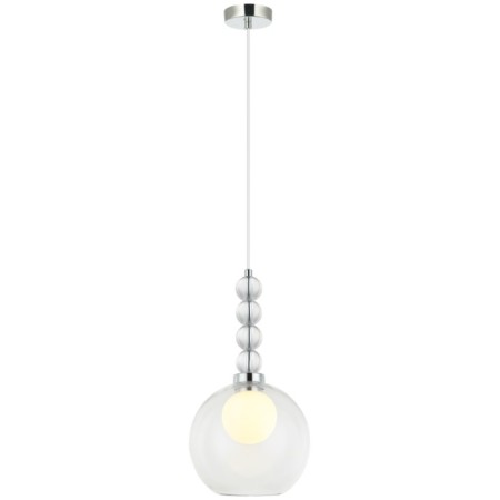 Suspended Designo 1xg9 LED 22X22X46-150 cm, chromium color