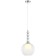 Suspended Designo 1xg9 LED 22X22X46-150 cm, chromium color