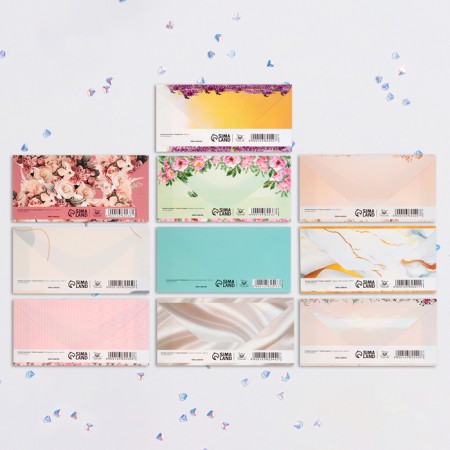 Set of envelopes for money "Wedding" 10 pieces-2