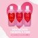 Shower gel Just Love, 300 ml, strawberry aroma, pure happiness