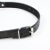 Gag BDSM NOTABU, adjustable belt, ball with holes, PVC, D 45 mm, black