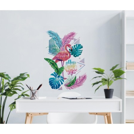 Vinyl sticker "Flamingo", interior, 50 x 70 cm-1