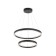 LED LED SUSCOUSE AMBRELLA LIGHT, LINETECH, FL5865, LED, 45 W, 3600LUM, 3000-6400K, black color black
