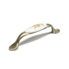 Rose Cappio Ceramics bracket handle, 96 mm, bronze color