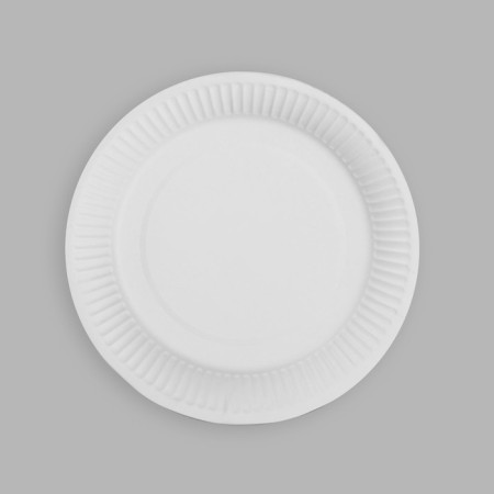 Disposable paper plate "Happy Birthday" Stars, (set 6 pcs), D-18cm-3