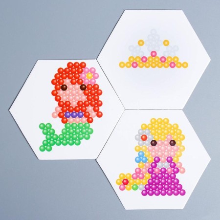 Aquamosaic "Rapunzel and Mermaid", princesses-3