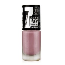Лак для ногтей TF Color Gel, тон 284 Блестящий розовый, 8мл