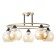 Sicily chandelier 5x60W E27 Gold 55x55x25.5cm